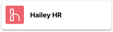 Hailey+hr+integration