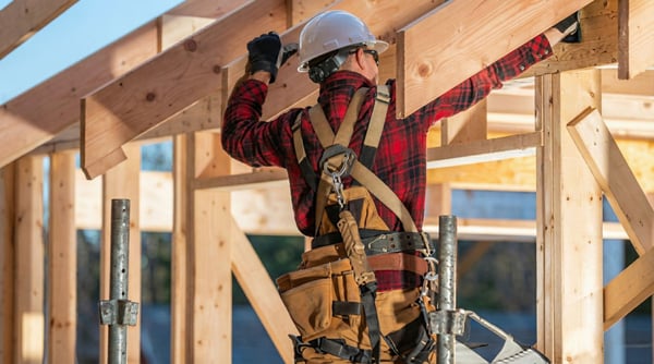 Fall Protection Equipment at Work