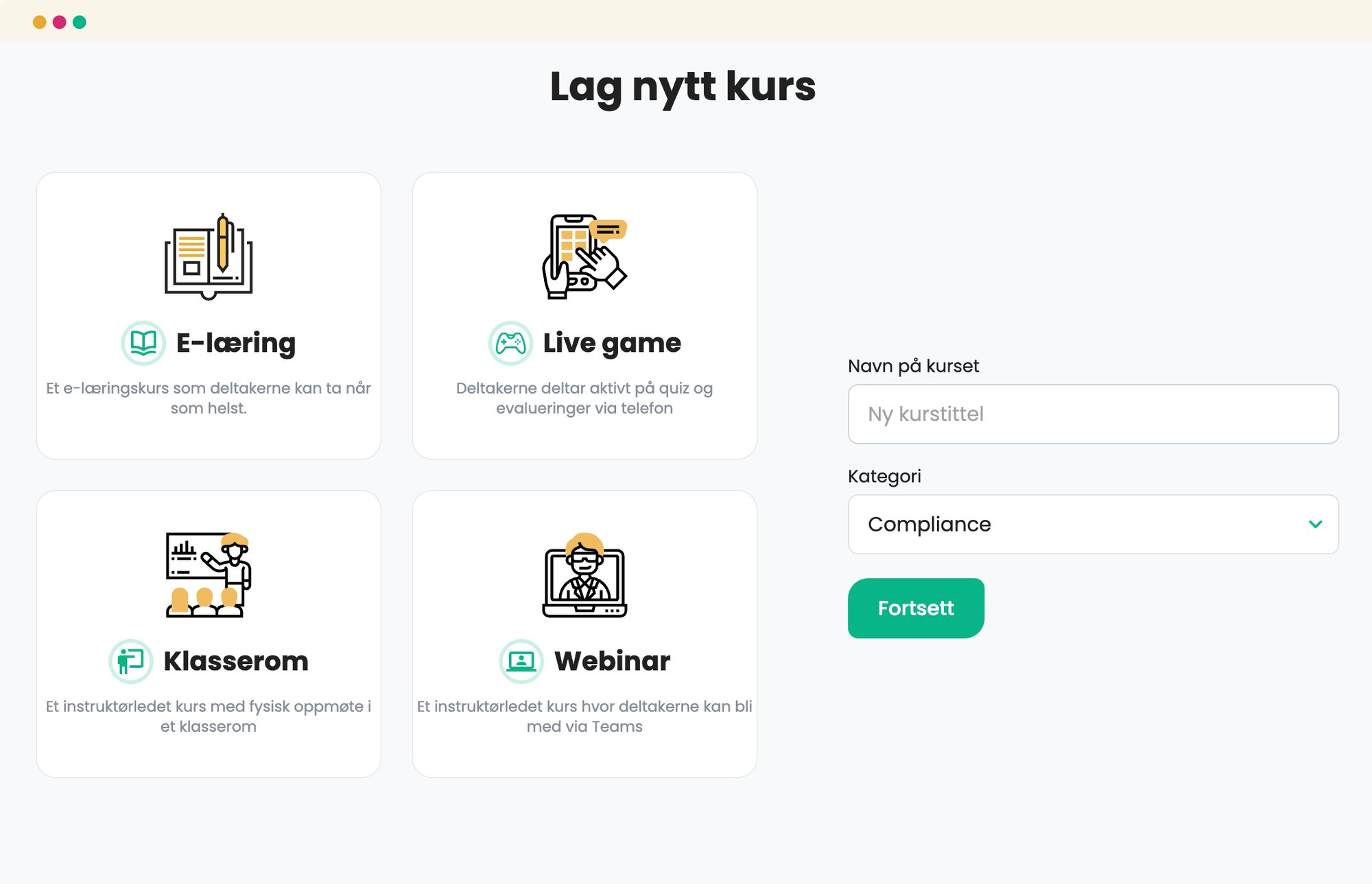 Lag-nytt-kurs
