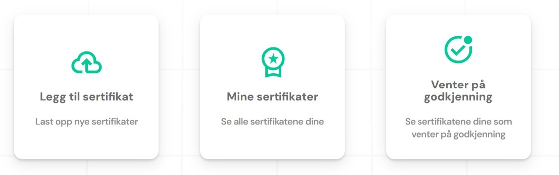 Legg til sertifikat - Norsk 2
