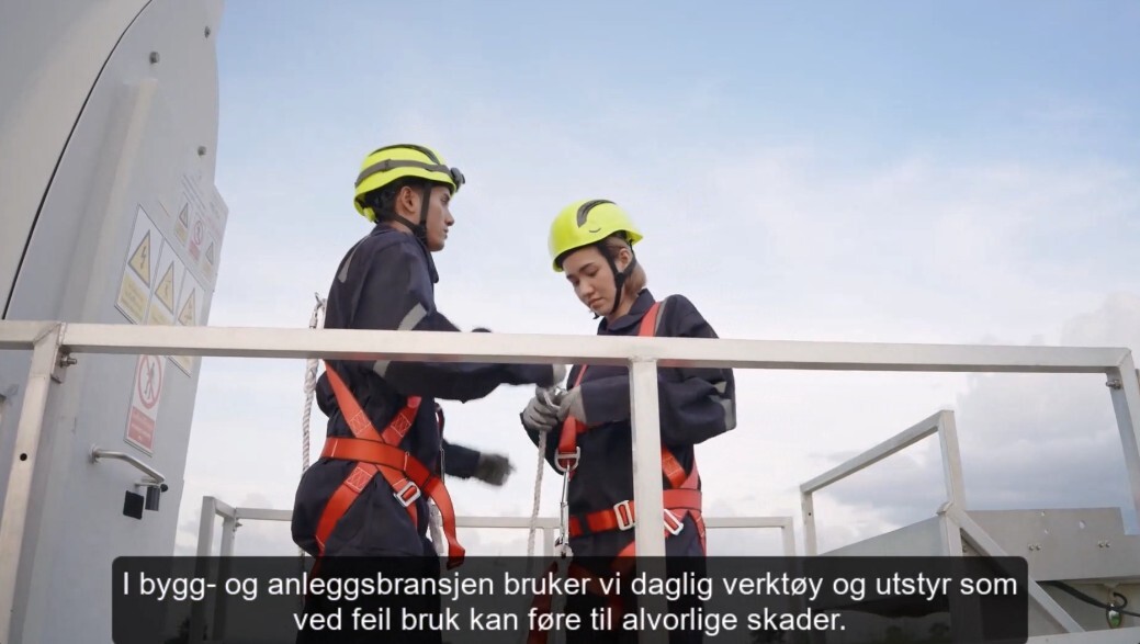 Sikekr bruk av utstyr - Video 1