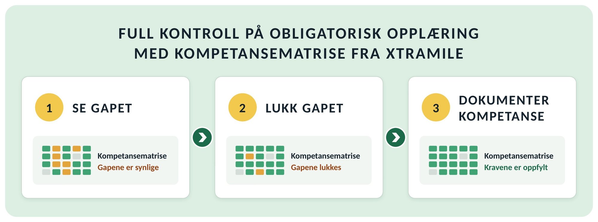 XtraMile_kompetansematrise_illustrasjon